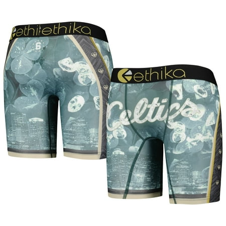 

Youth Ethika Kelly Green Boston Celtics City Edition Boxer Briefs