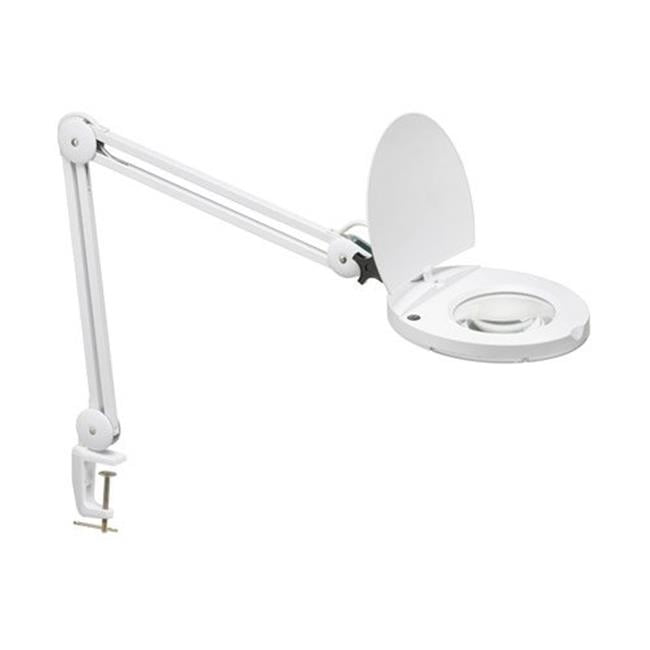 LED Magnifier w/A-Bracket White