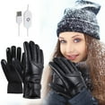 thumbnail image 2 of Dsscvnef Heat Gloves and Men'S Heat Game Rechargeable 3 Block Temperature Control Heat Women'S Gloves Temperature Fingers While Riding Snowboard Snow Gear for Kids, 2 of 8
