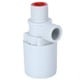 thumbnail image 1 of Válvula de control automático del nivel de agua, plástico, blanco/rojo, 1 of 5