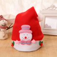 thumbnail image 4 of Gorro de Navidad para niños, gorros de Navidad con dibujos animados de Papá Noel y muñeco de nieve para Año Nuevo 2024, sombreros de fiesta, accesorios de ropa, 4 of 4