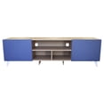 thumbnail image 1 of Mueble para TV Hogare 80' Roble Azul Centro de entretenimiento Europa, 1 of 9