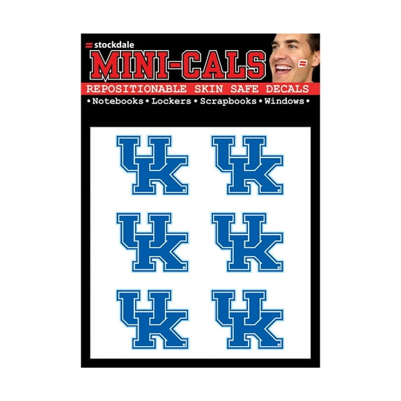 NCAA Kentucky Prime 3" x 5" Mini Face Cal