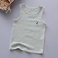 thumbnail image 7 of UngA Boys Tank Tops Casual Crewneck Athletic Workout Tees Kids Toddler Basic Solid Undershirts Sleeveless Shirts Boys (Light Gray,18-24 Months), 7 of 7