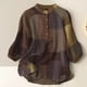 thumbnail image 1 of ICHUANYI Clearance Women's Fashion Casual T-Shirt Short Sleeve V-Neck Sweatshirt Tops Blouse(Khaki, L) ICHUANYI WER2023080913864, 1 of 3