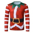 thumbnail image 1 of 2023 Winter New Men's Digital Printing Long Sleeve Santa Claus 3d Long Sleeve Printing, 1 of 4