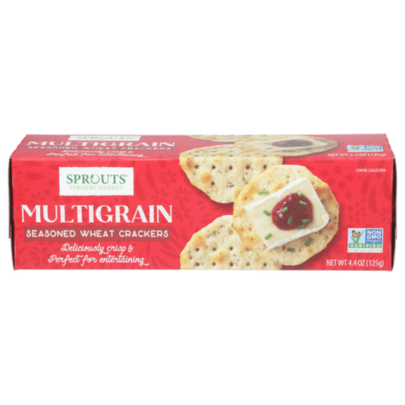 SPTs Multi-Grain Wheat Crackers 4.4 oz - Pack of 3