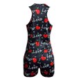 thumbnail image 6 of Fengqque Women Printing Sleeveless Set Casual Vest Two-Piece Suit, 6 of 7