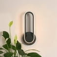thumbnail image 4 of Aplique de pared LED jinwen Diseño moderno Negro, 4 of 8