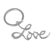 Love Keychain Silver Sex and the City Movie Key Ring Chain Louise Carrie SATC