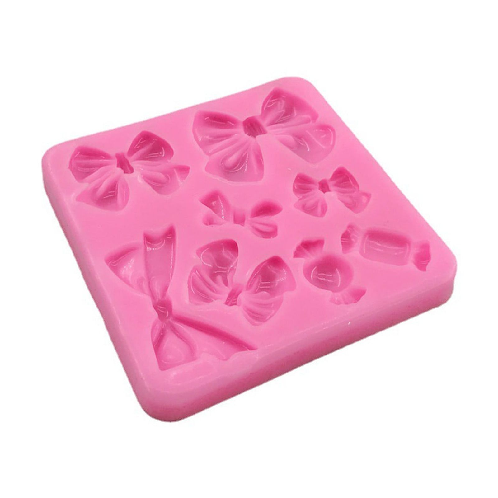Bows & Bowknot Silicone Molds, Fondant, Chocolate, Gum Paste, Polymer Clay for Cake & Cupcake Decorating