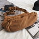 thumbnail image 2 of Qarigey Bolso de mano elegante y práctico para mujer hecho de lona duradera bolso de hombro para adolescente Bolsas de mensajero y de hombro Marrón, 2 of 6