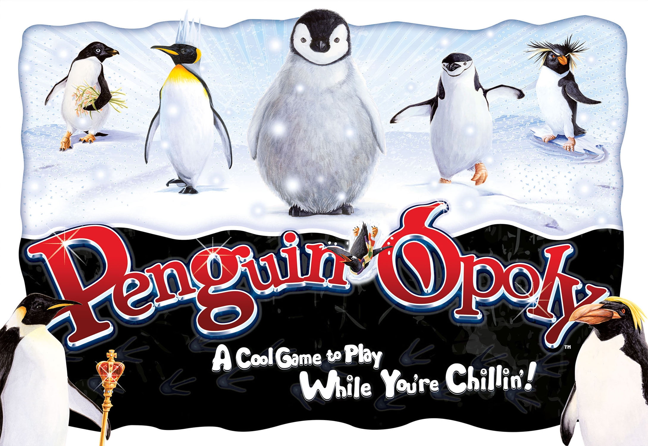 Late for The Sky Peng Penguin-Opoly Board Game