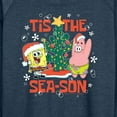 thumbnail image 3 of SpongeBob SquarePants - Tis The Season - Women's Lightweight French Terry Long Sleeve Shirt, 3 of 6