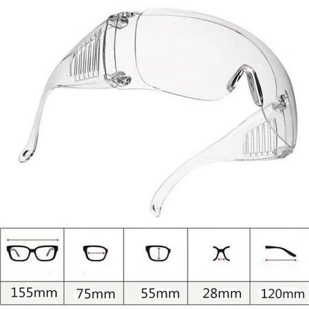 

Lab Medical Student Eyewear Ventilated Safety Goggles Protection Fog Lab Eye Glasses Protection B0X8