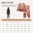 thumbnail image 4 of Sikiie Pink Lotus Pajamas for Women Set, Womens Pajama Sets, Lounge Sets for Women, 2pjs for Women-X-Large, 4 of 7