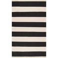 thumbnail image 3 of nuLOOM Tapis à Rayures Ashley 4' x 6', Noir, 3 of 4