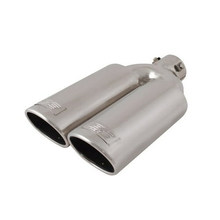 - Dodge Ram Exhaust Tip, Sport Bolt-on Stainless Steel Dual Truck Jeep Exhaust Tip (Sold by Case, Pack of 12)