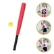 thumbnail image 4 of 1 Juego de bate de béisbol de mano, práctico bate de béisbol de plástico, elegante palo de plástico para deportes de béisbol, 4 of 7