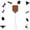 Brown, variant on EZPXFCI Fly Swatter Heavy Duty Manual Leather Fly Swatter Hanging Flyswatter with Durable Long Wire Handle for Indoor Outdoor Use Flyswatter with Handle