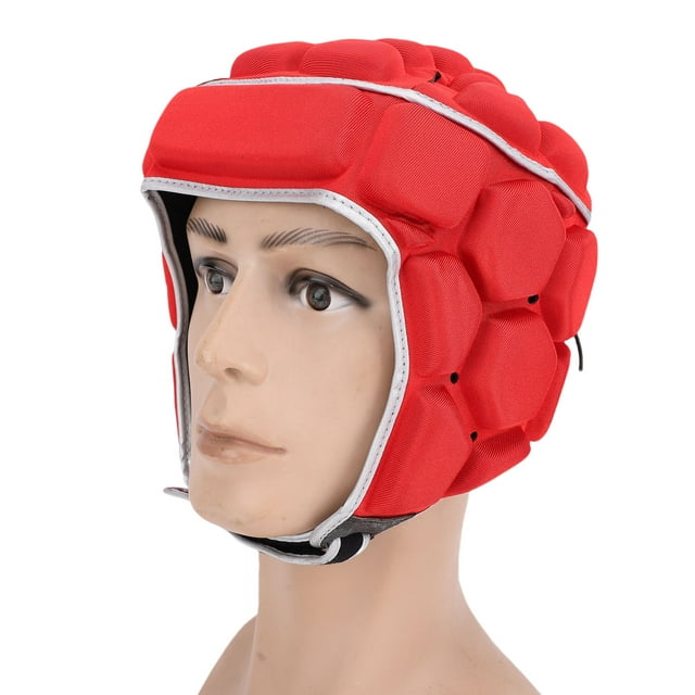 Casco De Rugby Anti Colisión Biratrizable EVA Sitio Para Portero De Fútbol Deportivo