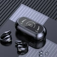 thumbnail image 1 of Auriculares inalámbricos con clip para la oreja: Reducción de ruido, sin latencia, Bluetooth, negro, 1 of 9