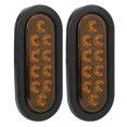 thumbnail image 1 of Luz Trasera De Camión 2 Piezas 10 LED Marcador Lateral 6 Pulgadas Ovalada IP67, 1 of 7