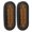 Amber, variant on 10-LED Side Marker Warning Light Oval Waterproof Tail Lamp for Truck Trailer RV (6 inches / 15.2 cm, Amber, 2-Pack)