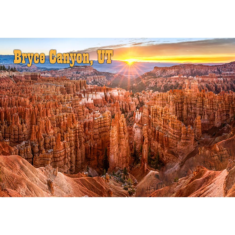 Utah Scenes  - 3 3D Magnet for Refrigerator, Whiteboard, Locker