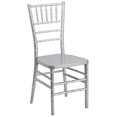 thumbnail image 1 of Flash Furniture Chaise Empilable Chiavari - Polycarbonate, Argent, 1 of 1