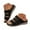 Black, variant on Mostsola Slippers for Women Open Toe Platform Sandals Casual Wedge Slides Summer Dressy Beach Shoes
