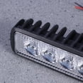 thumbnail image 2 of HLONK 2pcs 18W LED Light Bar LED Work Light Spot Fog Light Off Road Lights Driving Light Boat Light for SUV ATV Car Truck Cart, 2 of 7