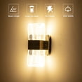 thumbnail image 5 of Apliques de pared LED para interior - Diseño moderno - Blanco cálido - Para salón, dormitorio, escalera, pasillo -, 5 of 5