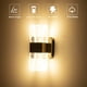 thumbnail image 5 of Apliques de pared LED para interior - Diseño moderno - Blanco cálido - Para salón, dormitorio, escalera, pasillo -, 5 of 5