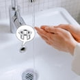 thumbnail image 4 of 4Pcs Sink Overflow Ring Kitchen Bathroom Sink Hole Round Overflow Cover Basin Trim Overflow Drain Cap Cover Insert in Hole Spares, 4 of 4