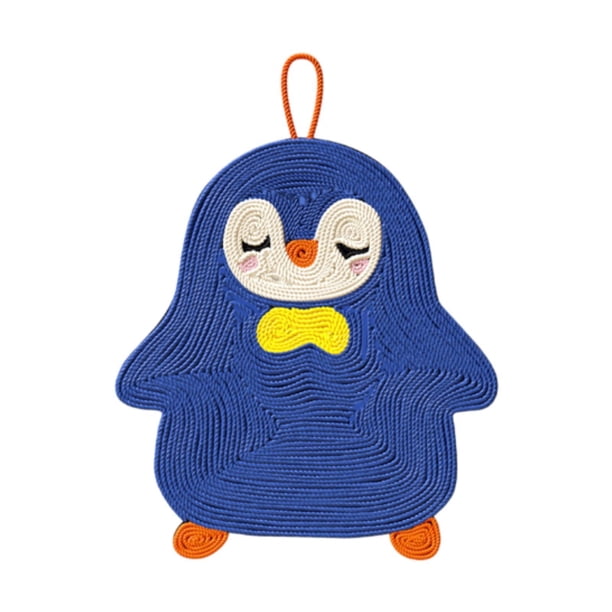 Rascador para gatos de sisal antideslizante para pared Pingüino