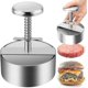 thumbnail image 1 of Burger Press, 304 Stainless Steel, Adjustable, 1 of 4