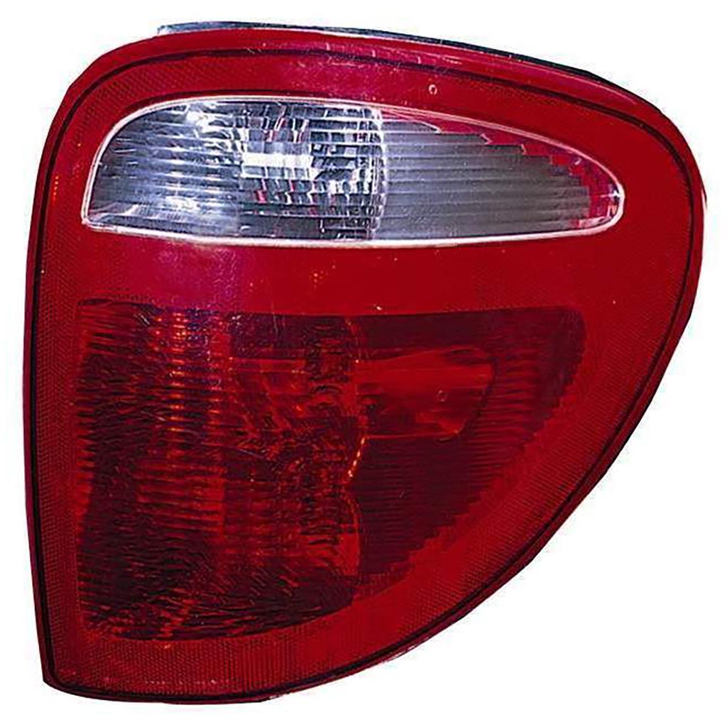 CarLights360 For 2004 2005 2006 2007 DODGE CARAVAN Tail Light Assembly