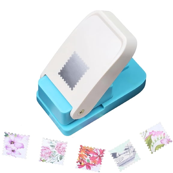 Stamp Puncher, Stamp-Edge Paper Punch for Crafting Journaling Card Making