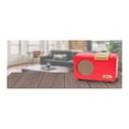 thumbnail image 2 of SMPL Music Player with Lifter for Seniors - Audiobooks + MP3 Player Sound, Durable Wooden Enclosure, Retro Look, 4GB USB with 40 Nostalgic Hits - Live Support (Red), 2 of 3
