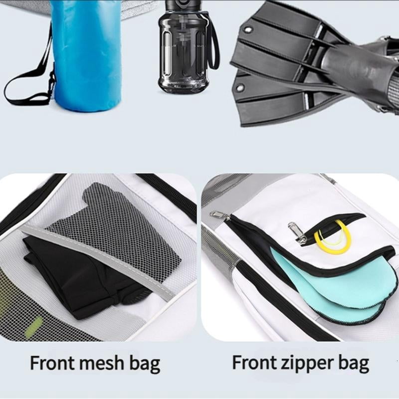 CEORPER Quick Dry Snorkel Gear Bag Fabric texture for Multiple Carrying Methods