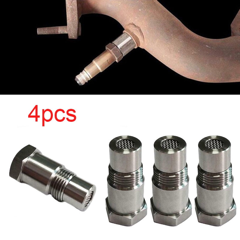 4pcs O2 Sensor Car Cel Fix Check Engine Light Eliminator Adapter Oxygen