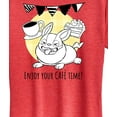 thumbnail image 3 of Pokémon - Cafe Time Yamper-  Women's Short Sleeve Graphic T-Shirt, 3 of 5