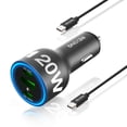thumbnail image 1 of Rexing 120W USB C Car Charger with Cable Included, 1 of 8