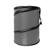 FH Group Auto Car Portable Collapsible Trash Can, Universal Car Garbage Bin, Compact Size, Durable, Leakproof & Waterproof - Gray Large