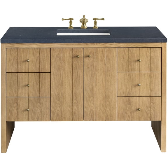 James Martin Vanities 435-V48-3Csp Hudson 48" Free Standing Single Basin Poplar Wood