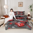 thumbnail image 4 of Castle Fairy Racing Car Twin Comforter Sets for Female Men,Speed Race Car Bedding Set, 4 of 7