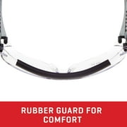 Allen Company Shooting & Safety Fit-over Glasses, Clear Lenses, Polycarbonate, 2169A, Large, 6.25