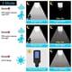 thumbnail image 4 of 4 Piezas Lámpara de Calle con Sensor Lámparas Solares de Seguridad Impermeables para Exteriores para Jardín Patio Camino Luz de Control Remoto, 4 of 5