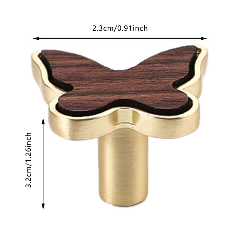large gold knobs for dresser Numhew 6-Pack 1 in. x 1 in. Solid Brass Gold Cabinet Knobs, Drawer Knobs, Cabinet Pulls, Dresser Handles Knobs A1B9D5M4
